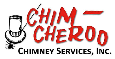 Logo that says Chim Cheroo with top hat drawing