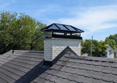 Cap and Chimney Rebuild